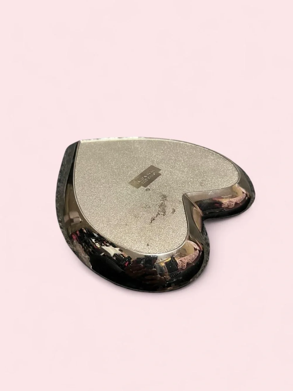 Heart Shaped Trinket Dish - Silver 